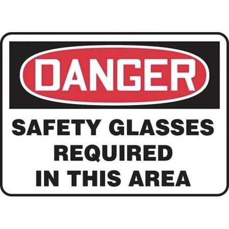 Accuform OSHA DANGER SAFETY SIGN SAFETY MPPA003VA MPPA003VA